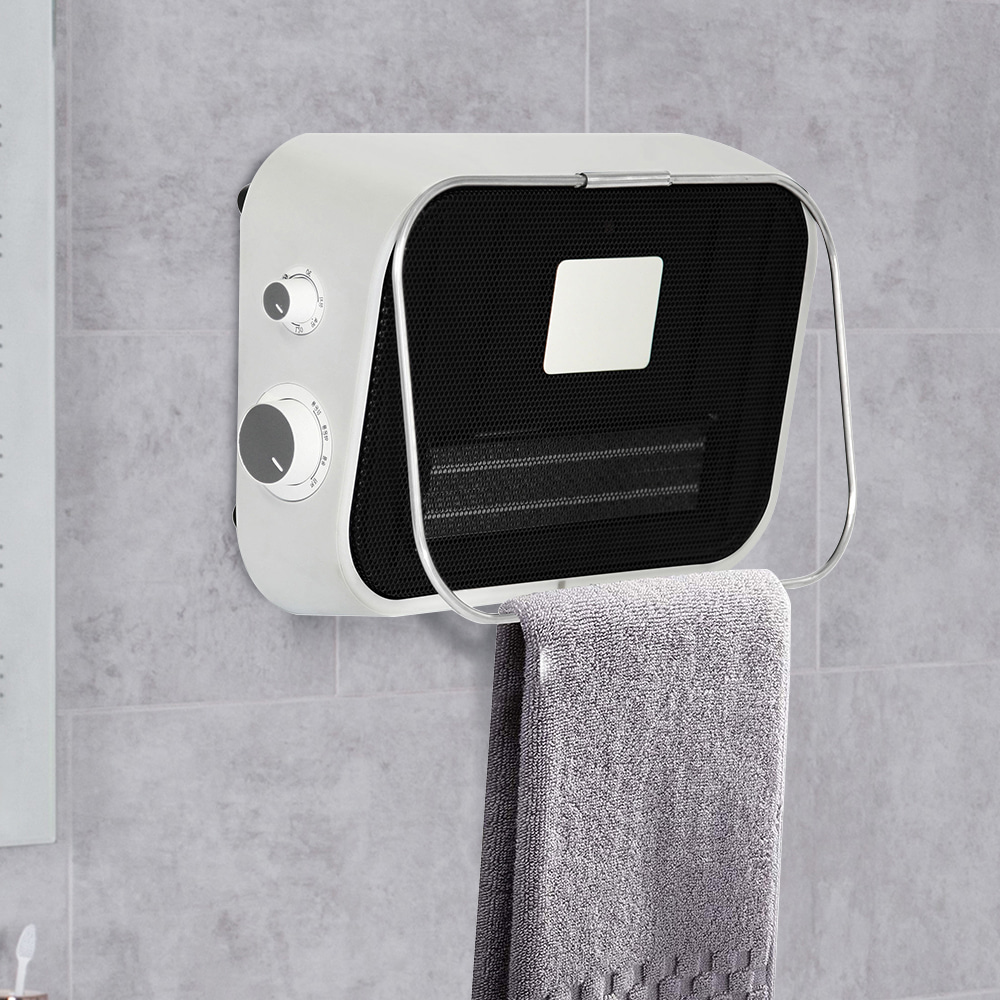 휴앤봇 벽걸이 PTC 온풍기 B450 목욕탕 욕실 난방기 히터 화장실